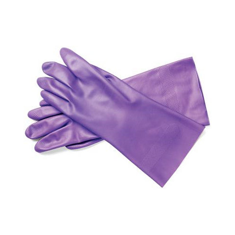 Hu-Friedy 40-066 IMS Nitrile Utility Gloves Flocklined X-Large 10 Lilac 3/Pk