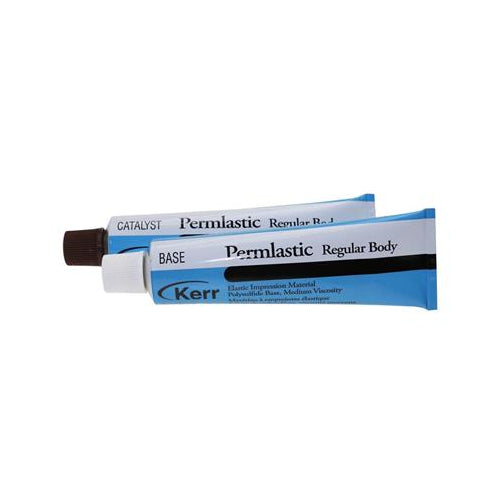 Kerr Dental 60099 Permlastic Polysulfide Impression Material Heavy Body Base & Catalyst