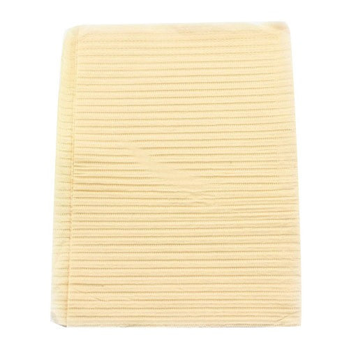 Crosstex WEXABG Advantage Dental Patient Bibs 2-Ply 13" X 18" Beige 500/Case