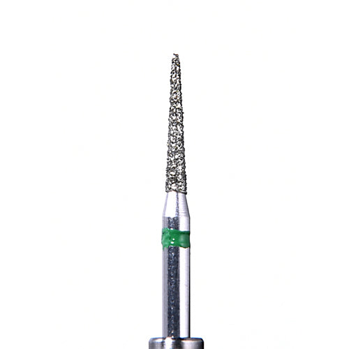 Mydent 858-012C Defend FG Friction Grip Needle Shaped Coarse Grit Diamond Burs 10/Pk