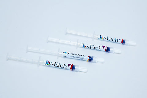 House Brand CO133 Joy-Etch Dental 37% Etching Gel 4x 1.2 mL Syringe 20 Tips