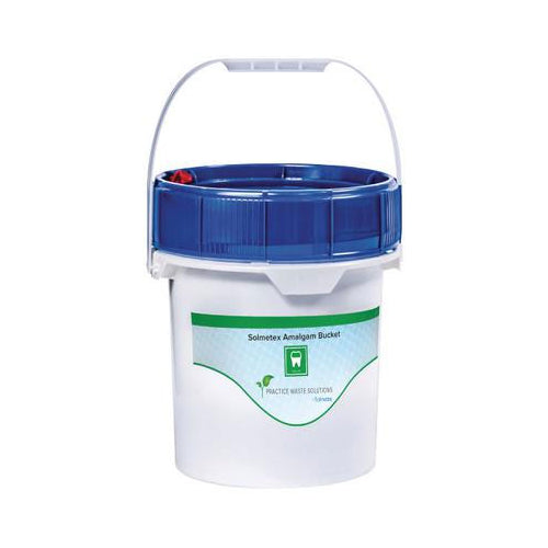 Solmetex PWS-AB-5 Dental Waste Amalgam Collection Bucket 5 Gallon