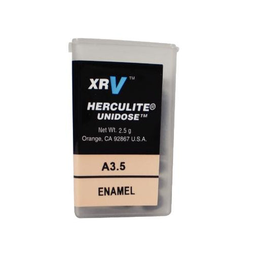 Kerr Dental 29838 Herculite XRV Unidose Compules Enamel A3.5 0.25 Gm 20/Pk