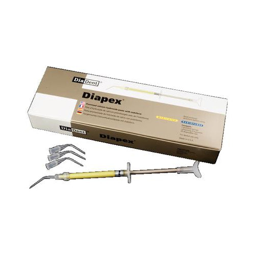 Diadent 1001-301 Diapex Temporary Filling Material Syringe Complete Kit 2 Gm