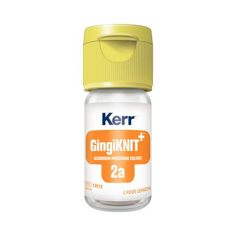 Kerr Dental 13512 GingiKNIT+ Knitted Retraction Cord Aluminum Potassium 2A #2 Large 72"
