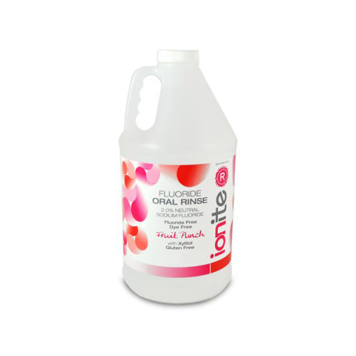 Dharma Research 56-00121 Ionite-R Neutral Sodium Fluoride Rinse Fruit Punch 1.9 L