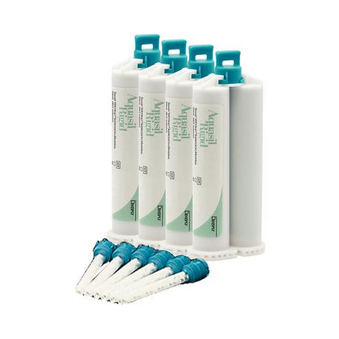 Dentsply 678350 Aquasil Rigid VPS Material Regular Set Cartridges 4/Pk 50 mL EXP Nov 2023