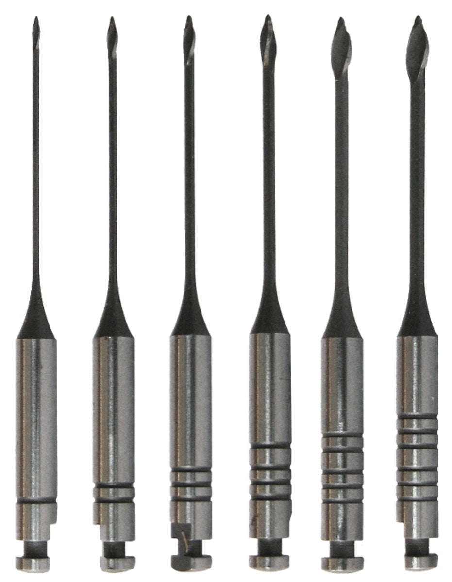 House Brand 28MM-GD6 Gates Glidden Stainless Steel Dental Drills 28mm #6 6/Pk