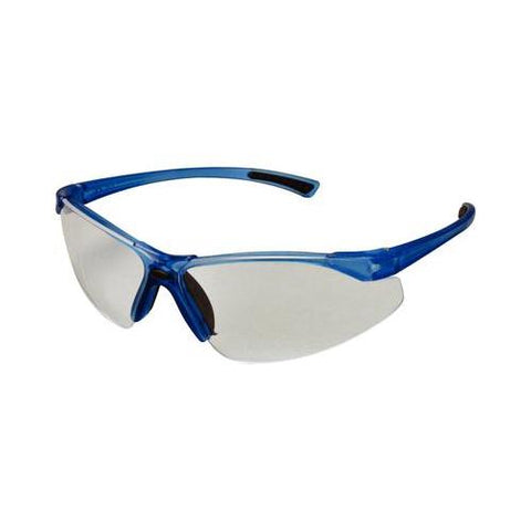 Palmero Sales 3711C Tech Specs Eyewear Blue Frame Clear Lens 95% UVA UVB 1/Pk