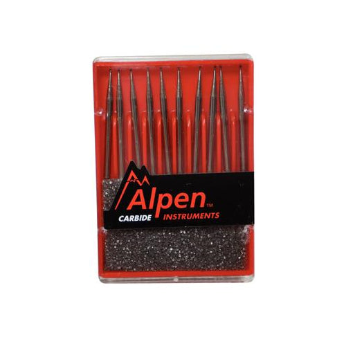 Coltene Whaledent R5001/4 Alpen FG Friction Grip #1/4 SL Surgical Length Round Carbide Burs 10/Pk