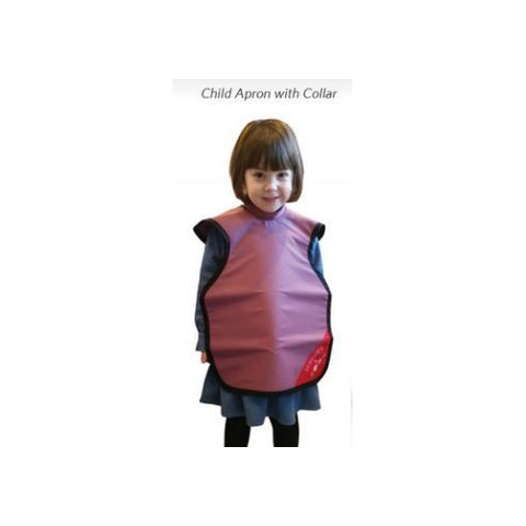 House Brand XAC-CM Lead Dental Apron Child Mauve With Collar