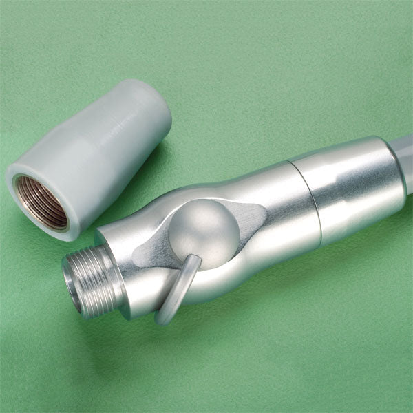 DCI 5088 Premium Saliva Ejector With Quick Disconnect Threaded Tip Metal Lever