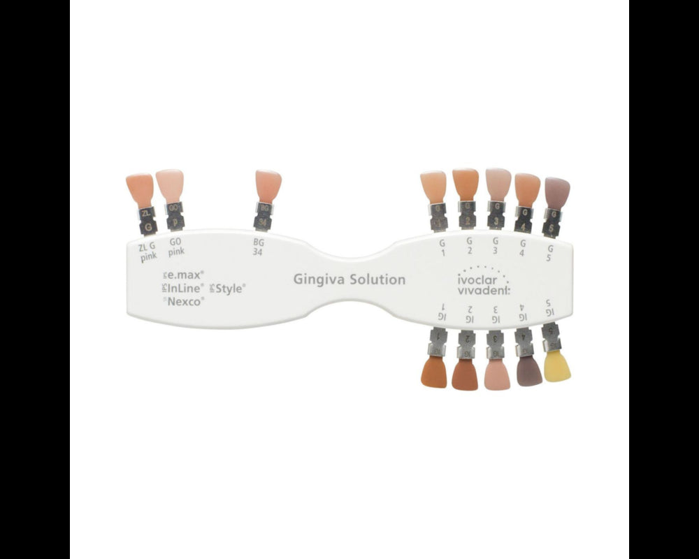 Ivoclar Vivadent 674209 IPS Style Ceram Shade Guides Gingiva Solution