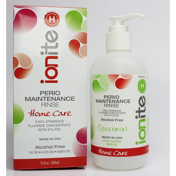 Dharma 56-00135 Ionite-H Home Curve 0.63% Stannous Perio Rinse Spearmint 300 mL