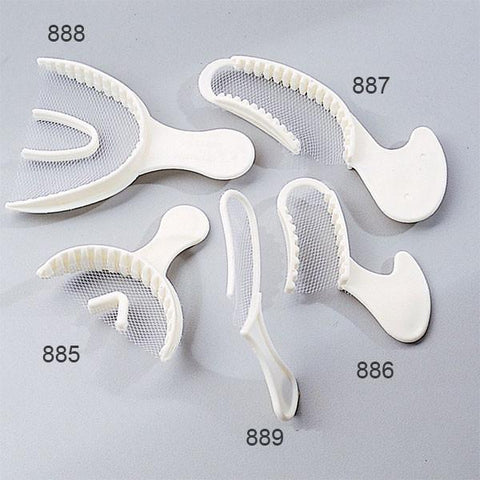 DentAmerica 887 Polybite Quadrant Disposable Bite Registration Trays 35/Bx