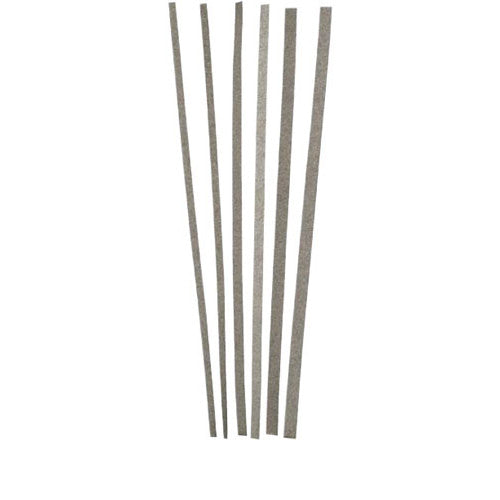 Miltex Integra 81730 Lightning Metal Strips Single Sided Open Center Medium Medium Grit 10 Pk