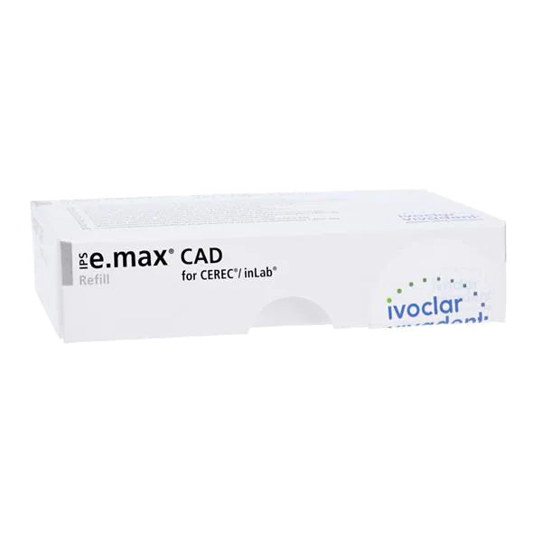 Ivoclar Vivadent 680032 IPS e.max CAD InLab Cerec Blocks MT BL2 C14 5/Pk