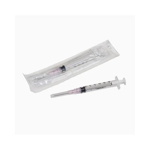 Kendall Healthcare 1180327114E Monoject Endo Syringes 27 Gauge 3cc 100/Bx
