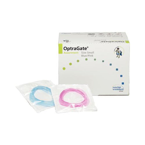 Ivoclar Vivadent 669088 OptraGate 3D Retractors Blue & Pink Assorted Small 40/Pk
