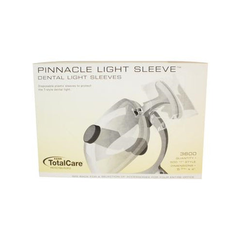 Pinnacle Products 3600 Dental Light Barrier Sleeves T-Style 5.75