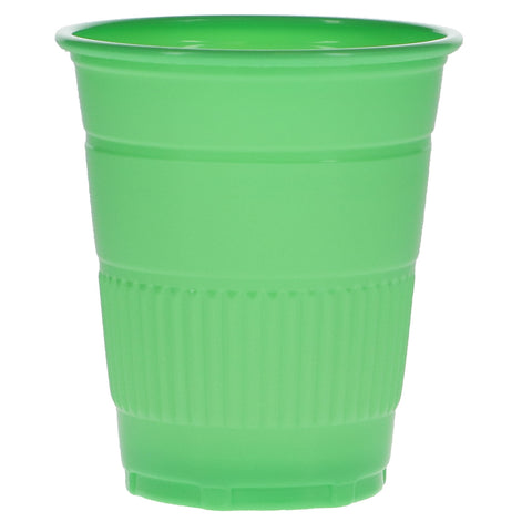 House Brand Dentistry 109255 Plastic Disposable Drinking Cups 5 Oz Green 1000/Cs