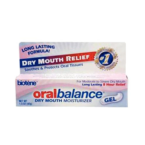 GlaxoSmithKline 51201 OralBalance Dry Mouth Moisturizer Saliva Gel 6/Pk 1.5 Oz
