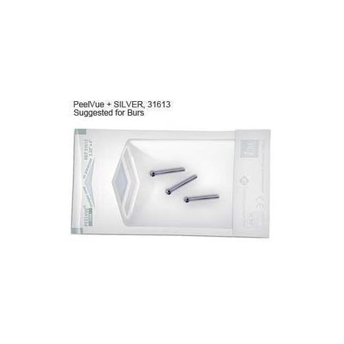 Kerr Dux Dental 31613 PeelVue+ Self Sealing Sterilization Pouches 2.25
