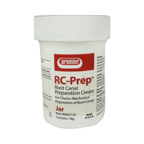 Premier Dental 9007131 RC Prep Root Canal Preparation Cream Chemo Mechanical 18 Gm Jar