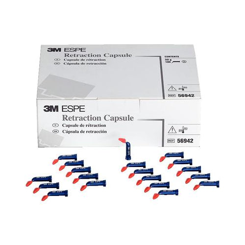 3M ESPE 56945 Astringent Retraction Dental Paste Capsules 100/Pk