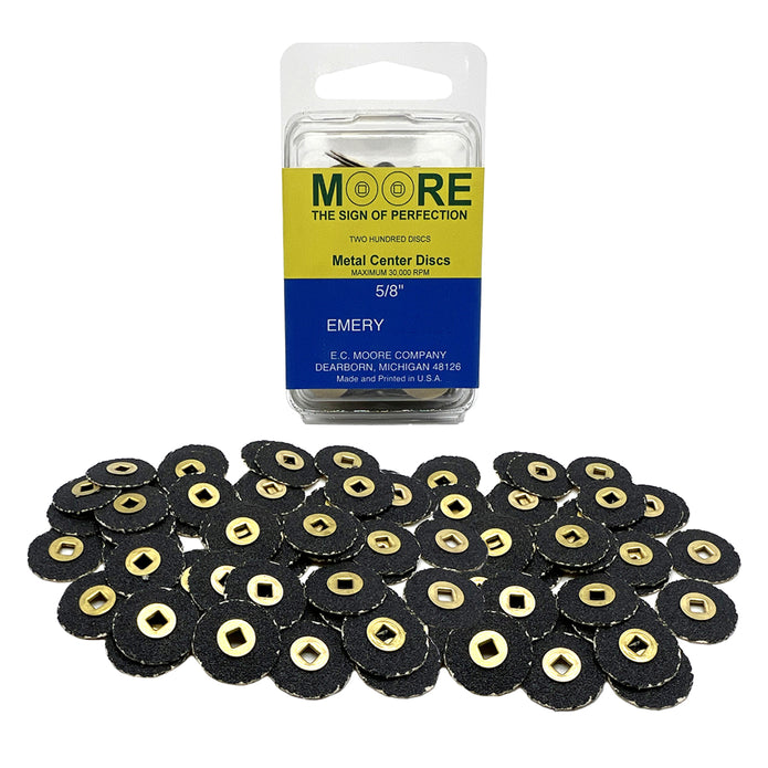 EC Moore BC-58-ECBB Paper Discs Brass Center 5/8