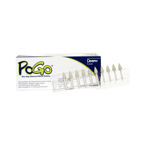 Dentsply 662022 PoGo One Step Diamond Polisher Dental Points RA Shank 40/Pk