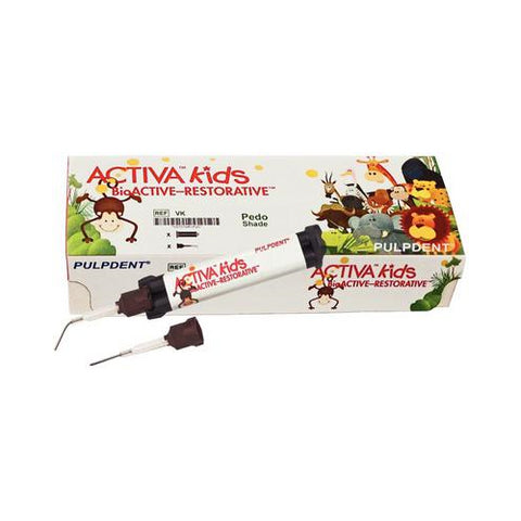 Pulpdent VK1P Activa Kids BioACTIVE Restorative Resin Opaque White Pedo 8 Gm