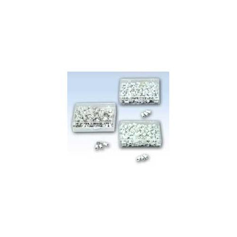 DentAmerica 401 Prophy Cups Latch Webbed Medium Soft White 144/Pk