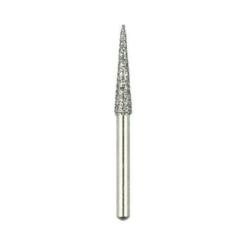 Shofu Dental 0852-1 Robot FG Friction Grip Medium Grit Needle Shaped Diamond Bur