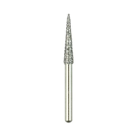 Shofu Dental 0852-1 Robot FG Friction Grip Medium Grit Needle Shaped Diamond Bur