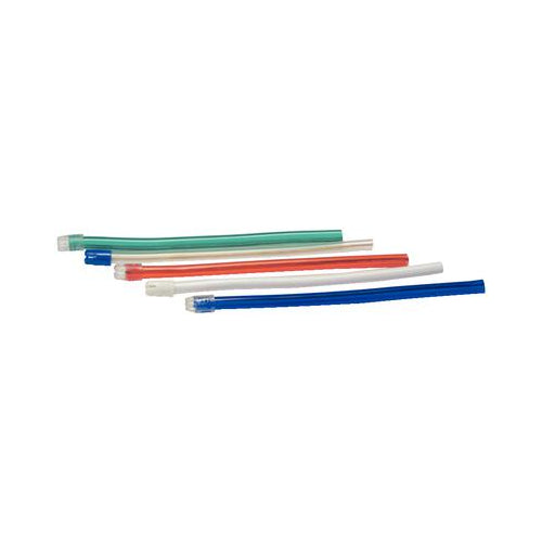 Mydent SE7002 Defend Dental Saliva Ejector Assorted Colors With White Tip 100/Pk