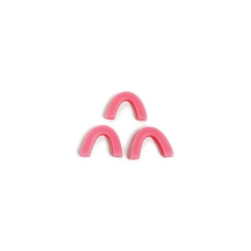 Keystone Industries 1880240 Pink Wax Dental Bite Blocks 100 Pack
