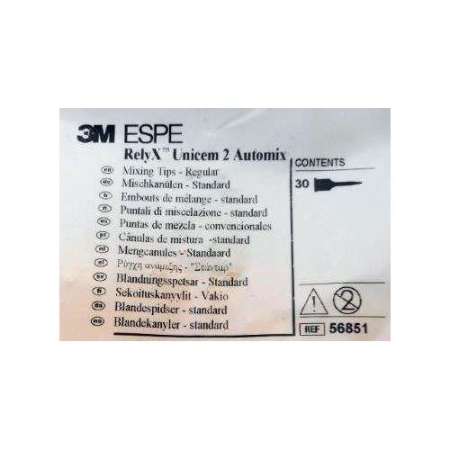 3M ESPE 56851 RelyX UniCem 2 Automix Resin Cement Dental Tips 30/Pk