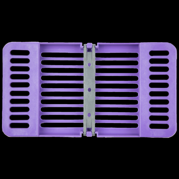 Zirc Dental 50Z915R Compact Cassette Instrument Sterilization Neon Purple 4" X 7" X 5/8"