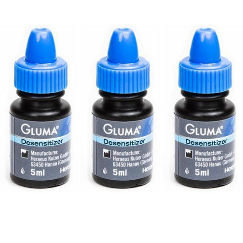 Kulzer 66018221 Gluma Dental Desensitizer Liquid Clinic Pack 5 mL 3/Pk