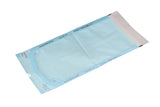 House Brand Dentistry 100526 Paper/Blue Film Self-Sealing Sterilization Pouches 5.25" x 10" 200/Bx