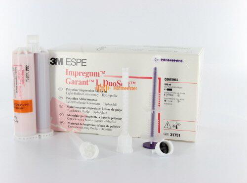 3M ESPE 31751 Impregum Garant L Duosoft Polyether Light Body 50 mL 4/Pk EXP Jul 2025