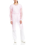 ValuMax 3260P Isolation Gowns Knit Cuff Knee Length Tie Back Pink 50/Cs