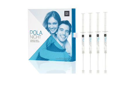 SDI 7700111 Pola Night Tooth Whitening Syringe Kit 22% 10/Pk 1.3 Gm EXP Jun 2024