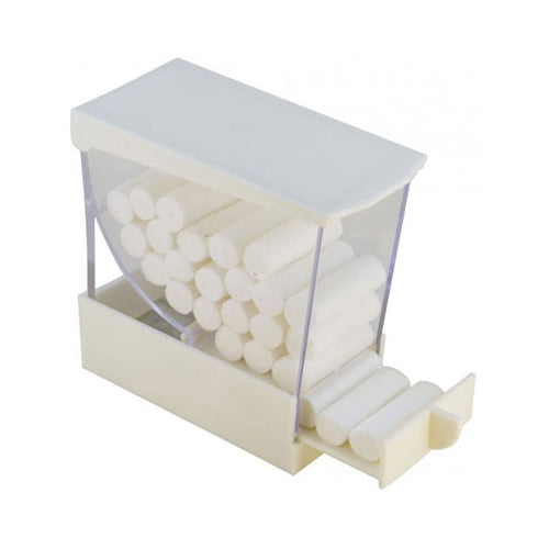 Plasdent 207CRD-1 Cotton Roll Dispenser Pull Out Drawer Style White