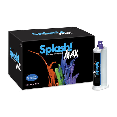 Denmat SPD1604 Splash! Max VPS Impression Material Regular Set Medium Body 20/Pk