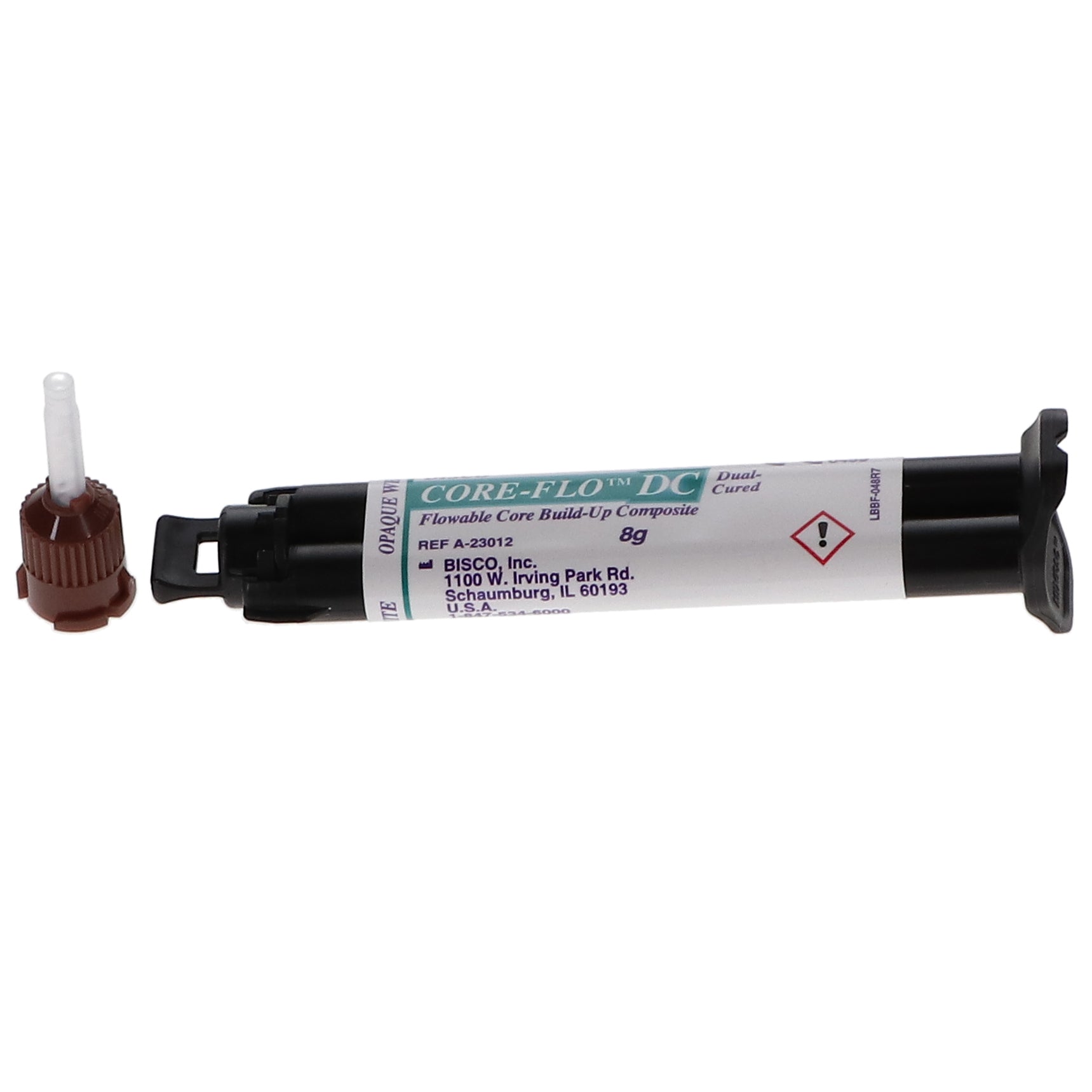 Bisco A-23012P Core-Flo DC Dual Cure Flowable Core Buildup Dual  Opaque White 8 Gm