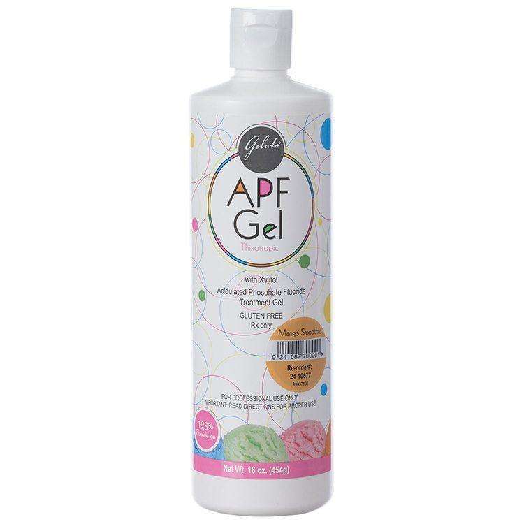 Keystone 24-10677 Gelato Dental Fluoride Gel 60 Second Mango Smoothie 16 Oz