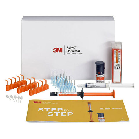 3M ESPE 56969 RelyX Universal Resin Dental Cement Trial Kit Translucent EXP Jul 2025