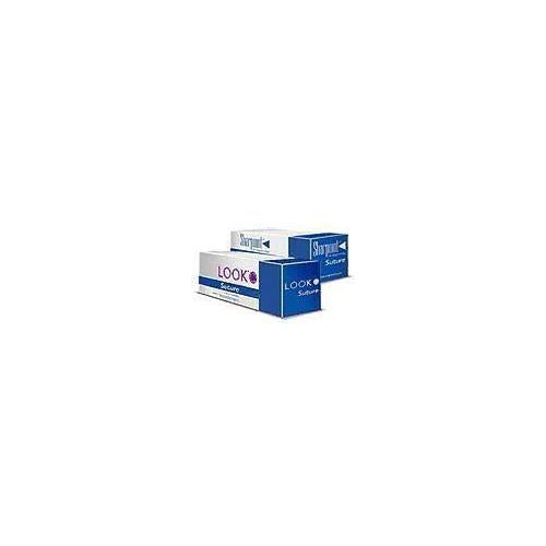 Look 551B Plain Gut Absorbable Reverse Cutting Sutures C6 3/8 Circle 4-0 27